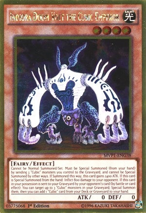 Image for Indiora Doom Volt the Cubic Emperor (The Dark Side of Dimensions Movie Pack: Gold Edition) (MVP1-ENG38) - YuGiOh