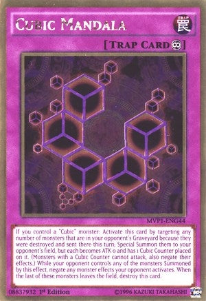 Image for Cubic Mandala (The Dark Side of Dimensions Movie Pack: Gold Edition) (MVP1-ENG44) - YuGiOh