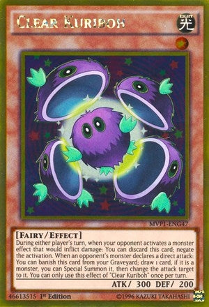 Image for Clear Kuriboh (The Dark Side of Dimensions Movie Pack: Gold Edition) (MVP1-ENG47) - YuGiOh