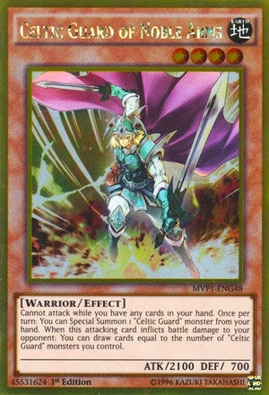 Image for Celtic Guard of Noble Arms (The Dark Side of Dimensions Movie Pack: Gold Edition) (MVP1-ENG48) - YuGiOh