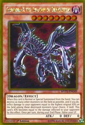 Image for Gandora-X the Dragon of Demolition (The Dark Side of Dimensions Movie Pack: Gold Edition) (MVP1-ENG49) - YuGiOh