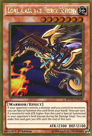 Image for Lord Gaia the Fierce Knight (The Dark Side of Dimensions Movie Pack: Gold Edition) (MVP1-ENG50) - YuGiOh