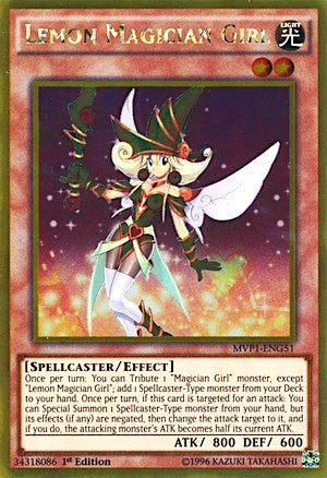 Image for Lemon Magician Girl (The Dark Side of Dimensions Movie Pack: Gold Edition) (MVP1-ENG51) - YuGiOh