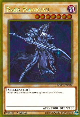 Image for Dark Magician (The Dark Side of Dimensions Movie Pack: Gold Edition) (MVP1-ENG54) - YuGiOh