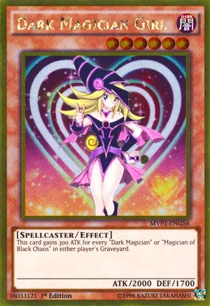 Image for Dark Magician Girl (The Dark Side of Dimensions Movie Pack: Gold Edition) (MVP1-ENG56) - YuGiOh
