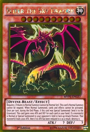 Image for Slifer the Sky Dragon (The Dark Side of Dimensions Movie Pack: Gold Edition) (MVP1-ENG57) - YuGiOh