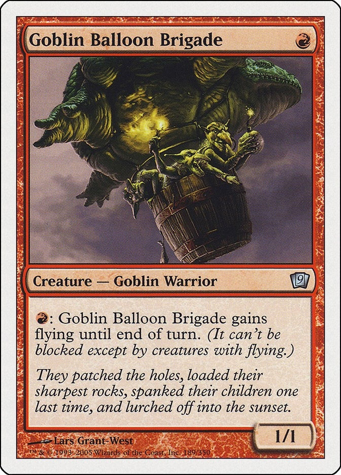 Image for Goblin Balloon Brigade (9th Edition) (189) - Magic: The Gathering