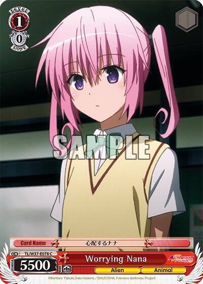 Image for Worrying Nana (To Loveru Darkness 2nd) (TL/W37-E078 C) - Weiss Schwarz