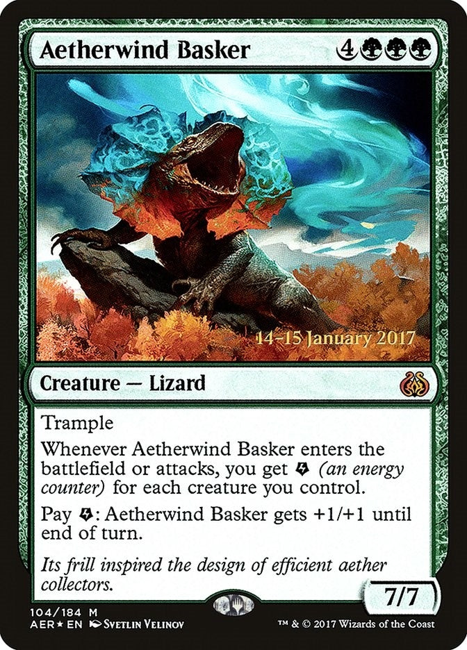 Image for Aetherwind Basker (Prerelease Cards) (104) - Magic: The Gathering