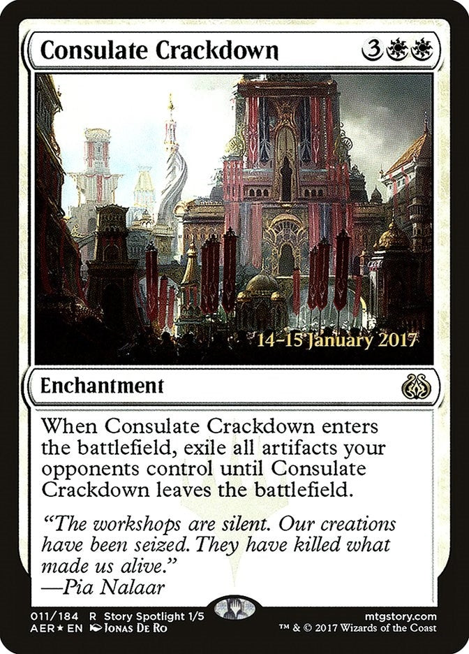Image for Consulate Crackdown (Prerelease Cards) (11) - Magic: The Gathering