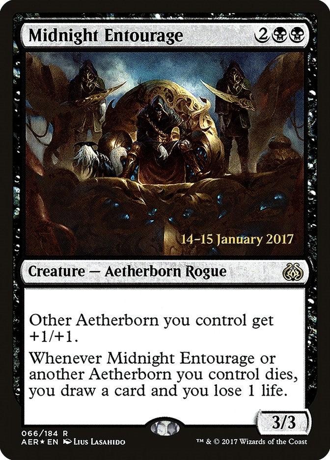 Image for Midnight Entourage (Prerelease Cards) (66) - Magic: The Gathering