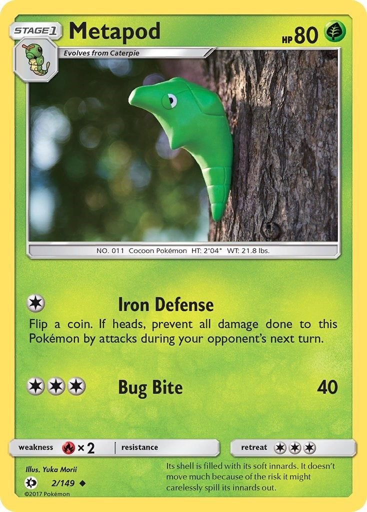 Image for Metapod (SM Base Set) (2/149) - Pokemon