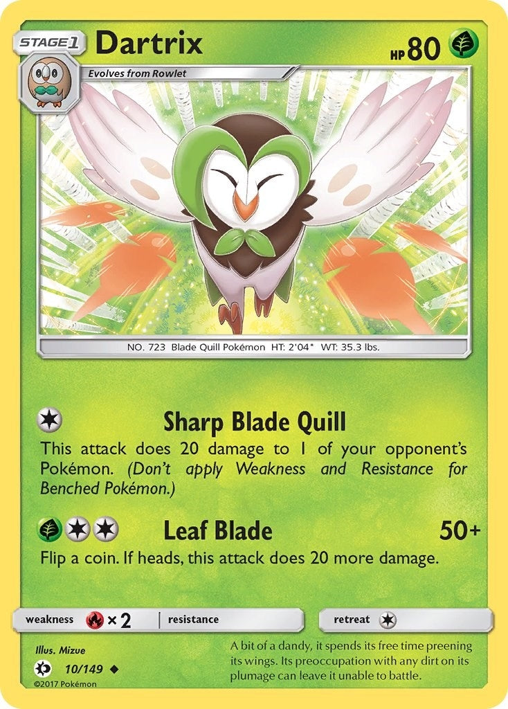 Image for Dartrix (SM Base Set) (10/149) - Pokemon