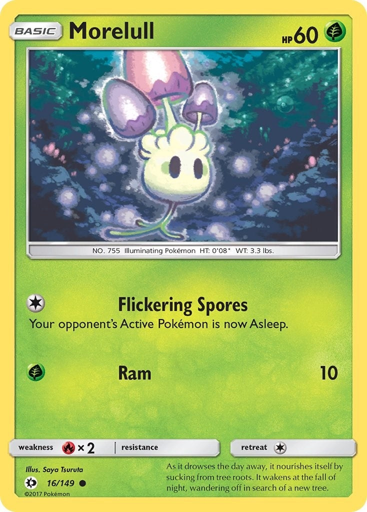Image for Morelull (SM Base Set) (16/149) - Pokemon