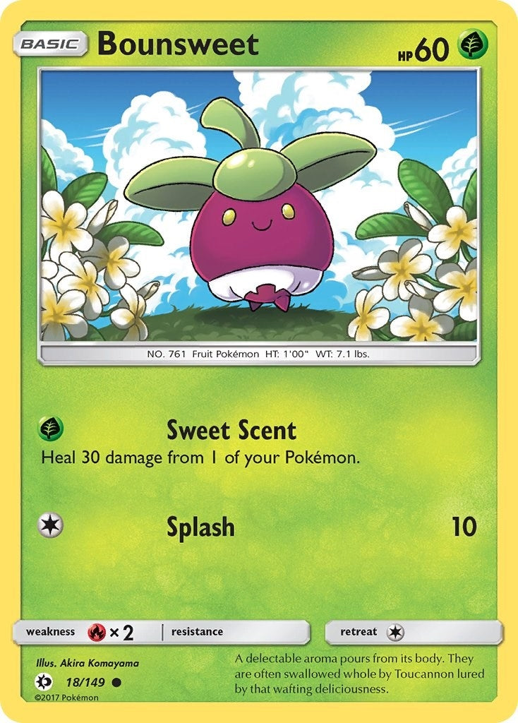 Image for Bounsweet (SM Base Set) (18/149) - Pokemon
