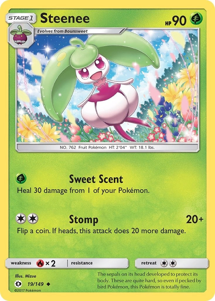 Image for Steenee (SM Base Set) (19/149) - Pokemon