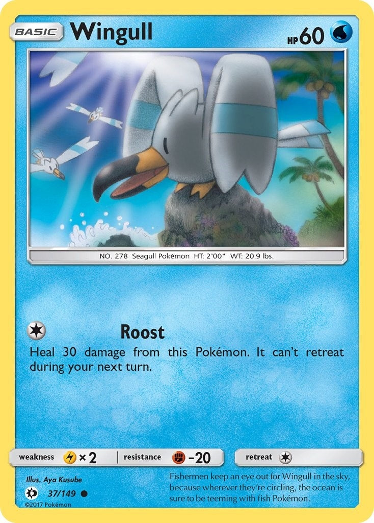 Image for Wingull (SM Base Set) (37/149) - Pokemon