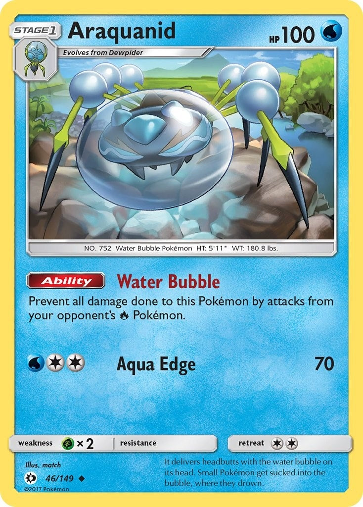 Image for Araquanid (SM Base Set) (46/149) - Pokemon
