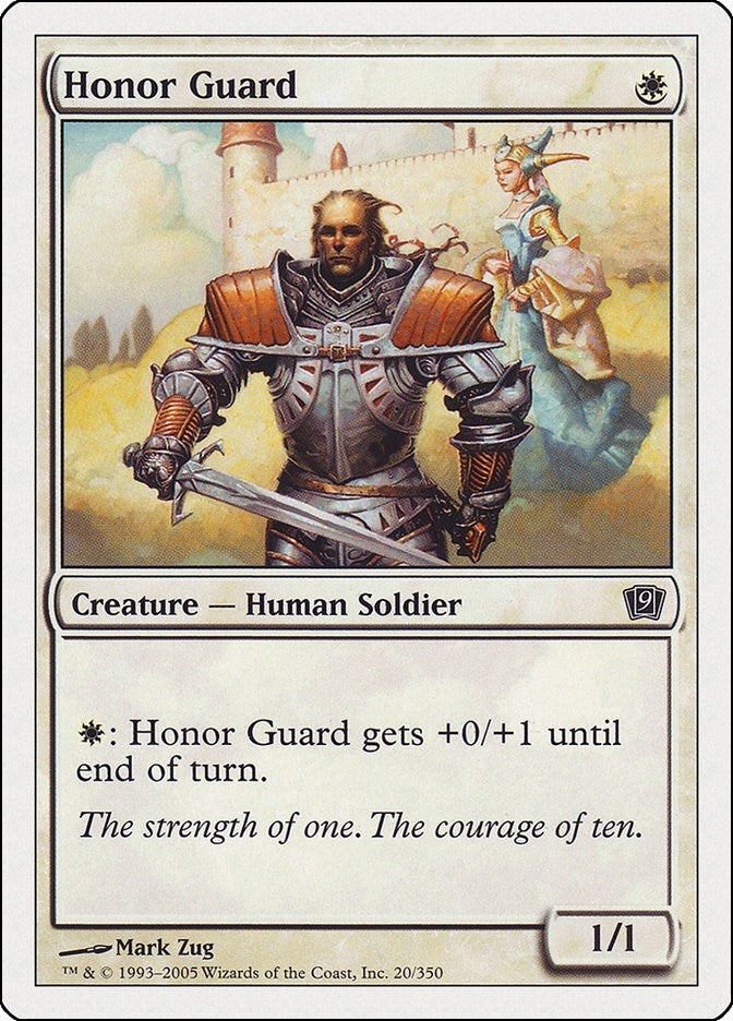 Image for Honor Guard (9th Edition) (20) - Magic: The Gathering