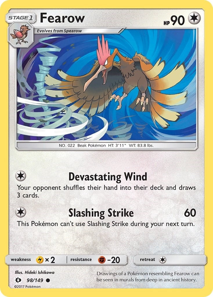 Image for Fearow (SM Base Set) (98/149) - Pokemon