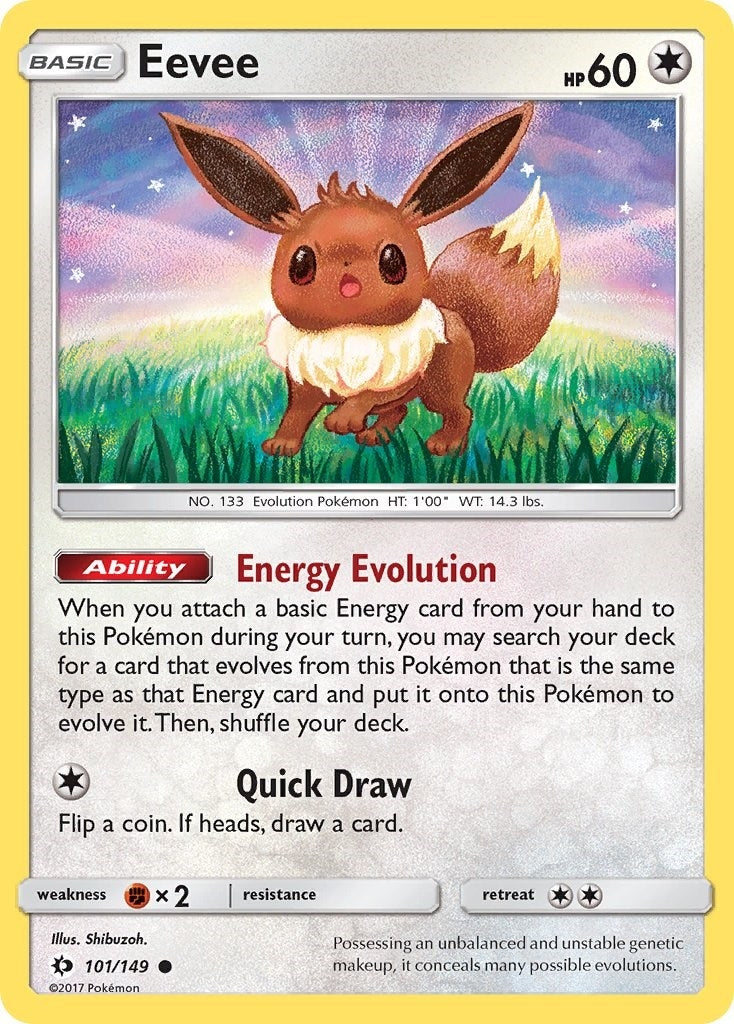 Image for Eevee (SM Base Set) (101/149) - Pokemon
