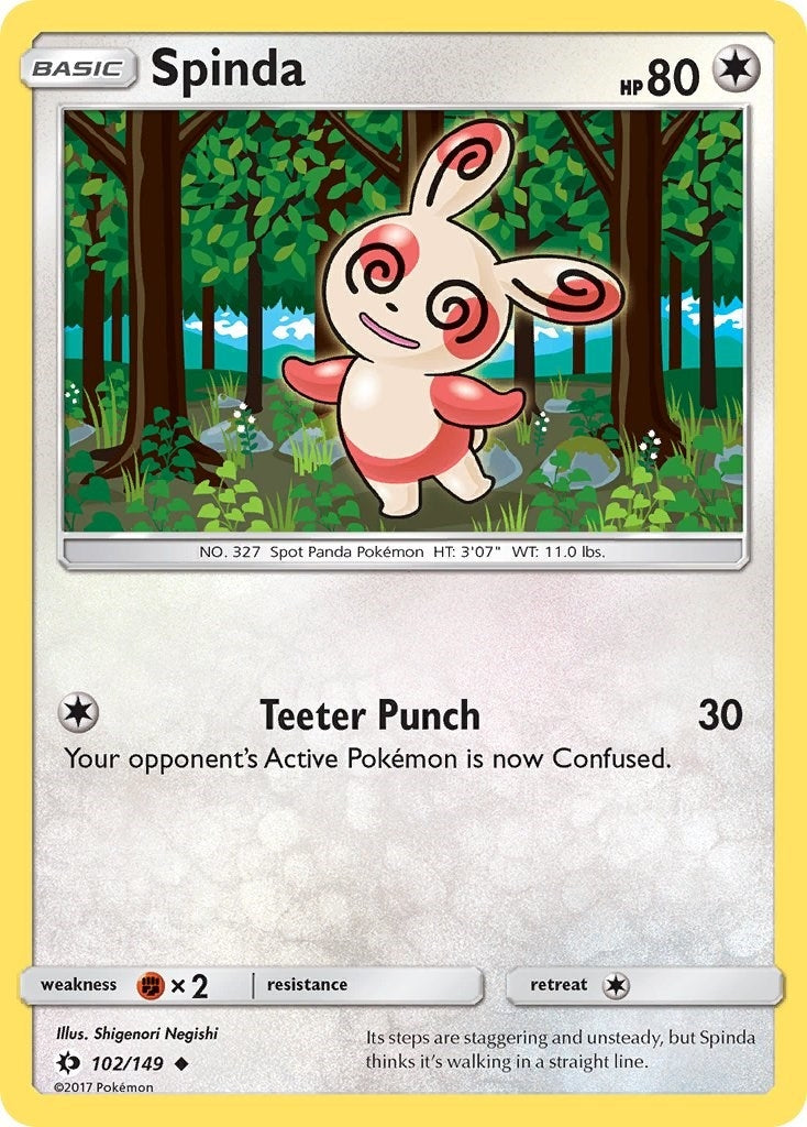 Image for Spinda (SM Base Set) (102/149) - Pokemon