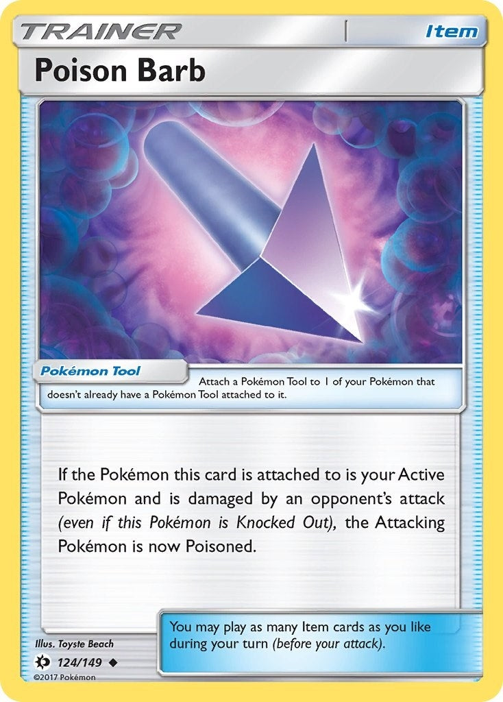 Image for Poison Barb (SM Base Set) (124/149) - Pokemon