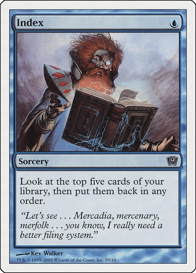 Image for Index (9th Edition) (S5) - Magic: The Gathering