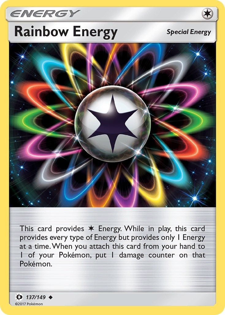 Image for Rainbow Energy (SM Base Set) (137/149) - Pokemon
