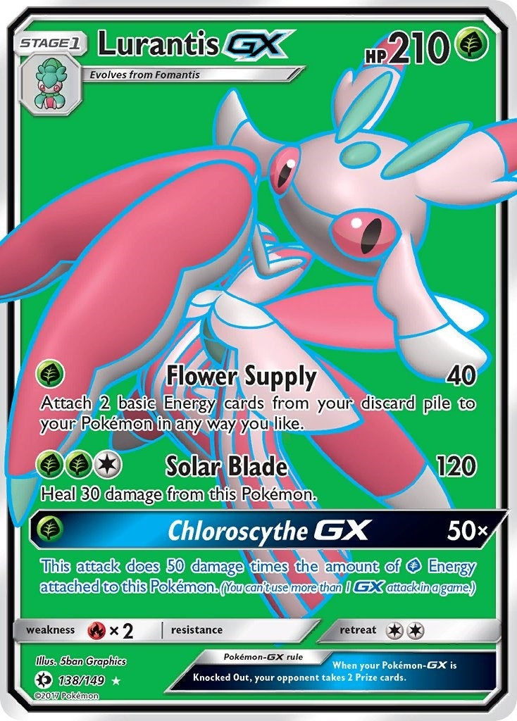 Image for Lurantis GX (Full Art) (SM Base Set) (138/149) - Pokemon