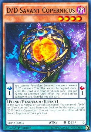 Image for D/D Savant Copernicus (Structure Deck: Pendulum Domination) (SDPD-EN003) - YuGiOh