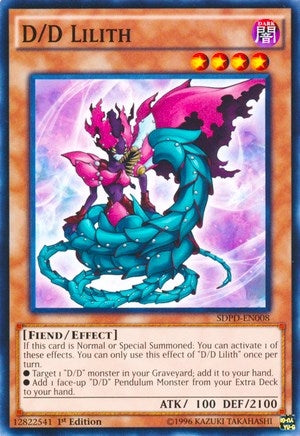 Image for D/D Lilith (Structure Deck: Pendulum Domination) (SDPD-EN008) - YuGiOh