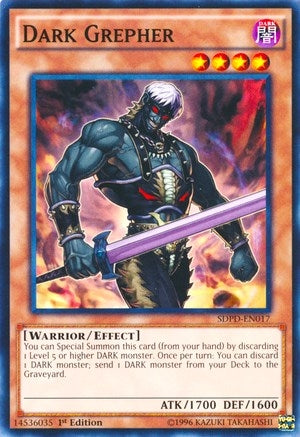 Image for Dark Grepher (Structure Deck: Pendulum Domination) (SDPD-EN017) - YuGiOh
