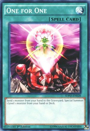 Image for One for One (Structure Deck: Pendulum Domination) (SDPD-EN028) - YuGiOh