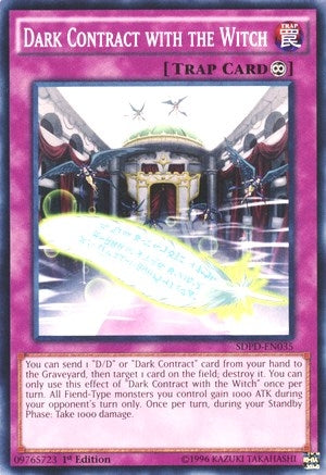 Image for Dark Contract with the Witch (Structure Deck: Pendulum Domination) (SDPD-EN035) - YuGiOh