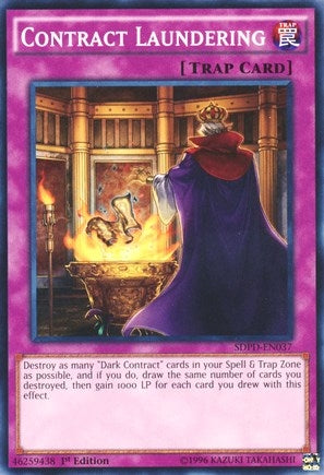Image for Contract Laundering (Structure Deck: Pendulum Domination) (SDPD-EN037) - YuGiOh