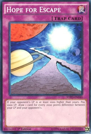 Image for Hope for Escape (Structure Deck: Pendulum Domination) (SDPD-EN040) - YuGiOh