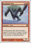 Image for Karplusan Yeti (9th Edition) (198) - Magic: The Gathering