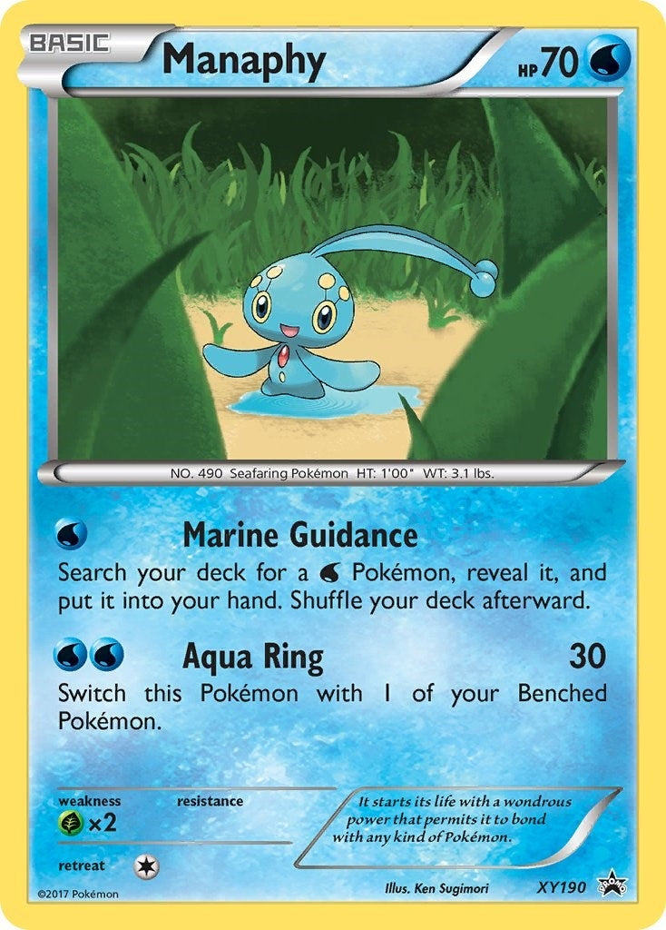 Image for Manaphy - XY190 (XY Promos) (XY190) - Pokemon