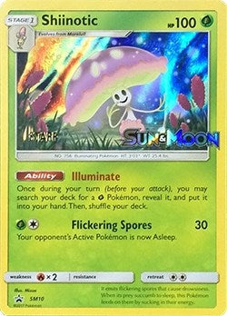 Image for Shiinotic - SM10 (Prerelease) [Staff] (SM Promos) (SM10) - Pokemon