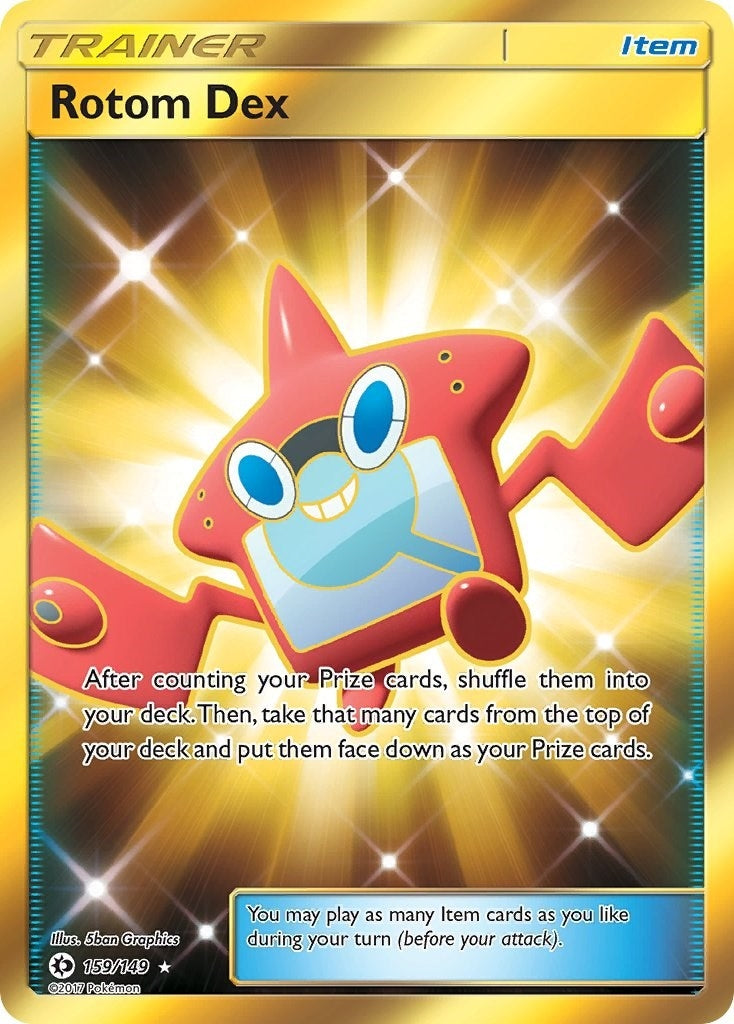 Image for Rotom Dex (Secret) (SM Base Set) (159/149) - Pokemon