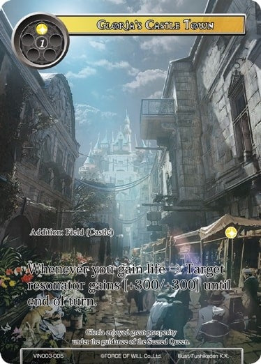 Image for Gloria's Castle Town (Vingolf 3 - Ruler All Stars) (VIN003-005) - Force of Will