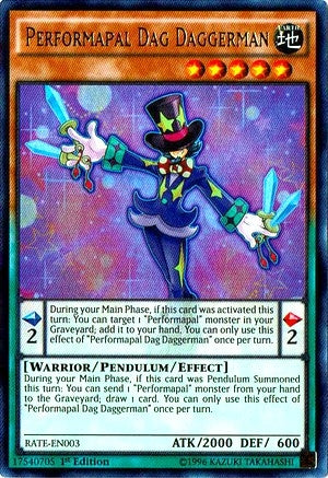 Image for Performapal Dag Daggerman (Raging Tempest) (RATE-EN003) - YuGiOh
