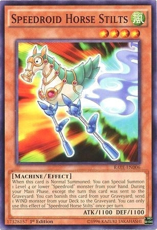 Image for Speedroid Horse Stilts (Raging Tempest) (RATE-EN006) - YuGiOh
