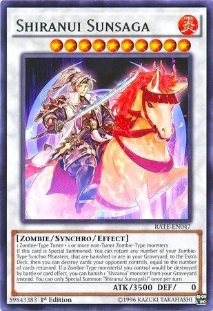 Image for Shiranui Sunsaga (Raging Tempest) (RATE-EN047) - YuGiOh