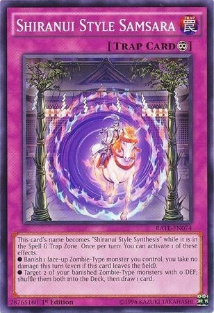 Image for Shiranui Style Samsara (Raging Tempest) (RATE-EN074) - YuGiOh