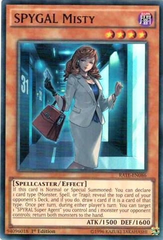 Image for SPYGAL Misty (Raging Tempest) (RATE-EN086) - YuGiOh