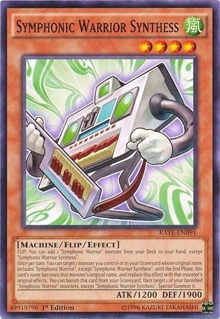 Image for Symphonic Warrior Synthess (Raging Tempest) (RATE-EN091) - YuGiOh