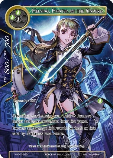 Image for Helsing, Hunter of the Undead (Vingolf 3 - Ruler All Stars) (VIN003-050) - Force of Will