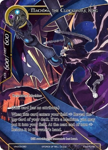 Image for Machina, the Clockwork King (Vingolf 3 - Ruler All Stars) (VIN003-080) - Force of Will